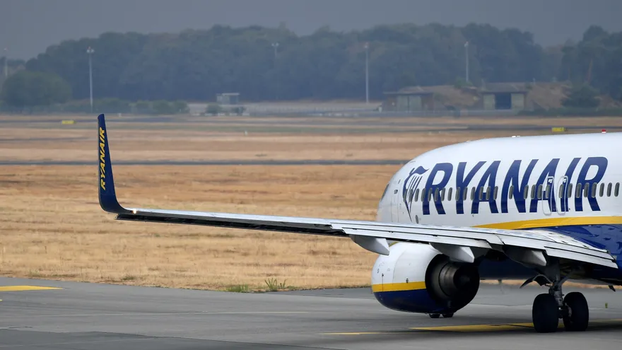 Un avión de Ryanair