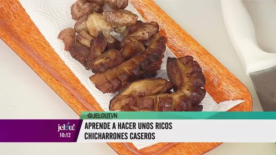 Aprende a hacer unos ricos Chicharrones Caseros