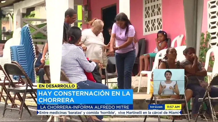 Residentes en La Chorrera lamentan muerte de obreros