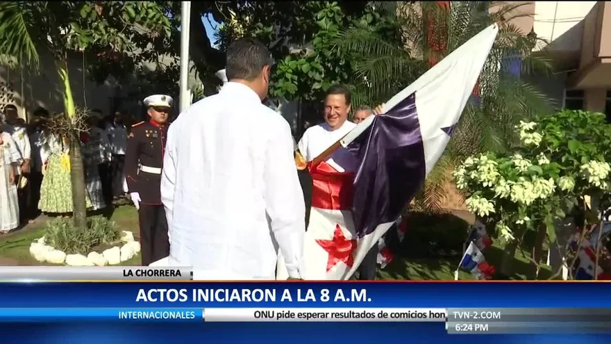 La Chorrera celebra los 196 años de independencia de España