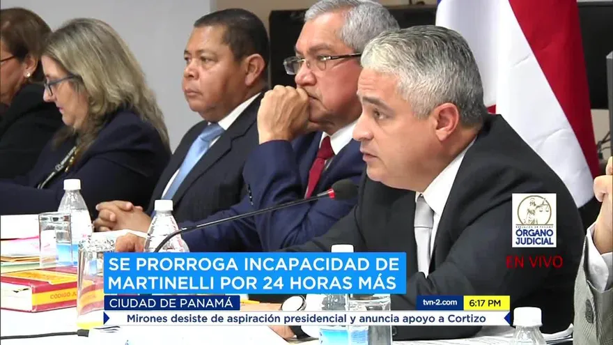 Extienden incapacidad médica a Ricardo Martinelli