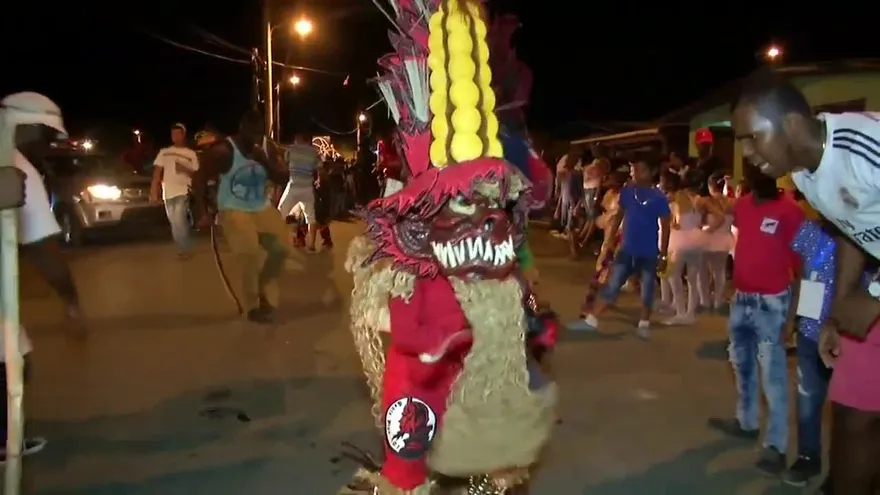 Bautizo de diablos hoy en Colón