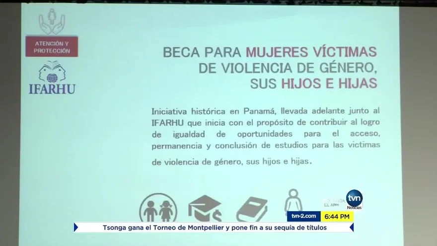 Hijos y mujeres víctimas de la violencia podrán obtener una beca para estudiar