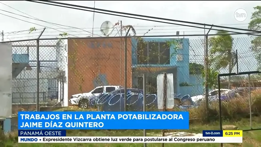 Realizan trabajos en potabilizadora de La Chorrera