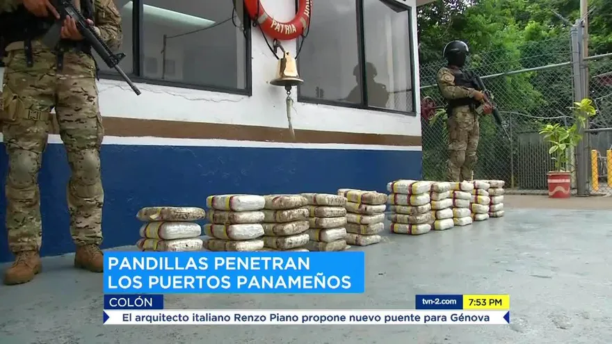 Pandillas penetran en los puertos panameños