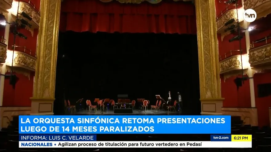 Sinfónica Nacional retoma presentaciones