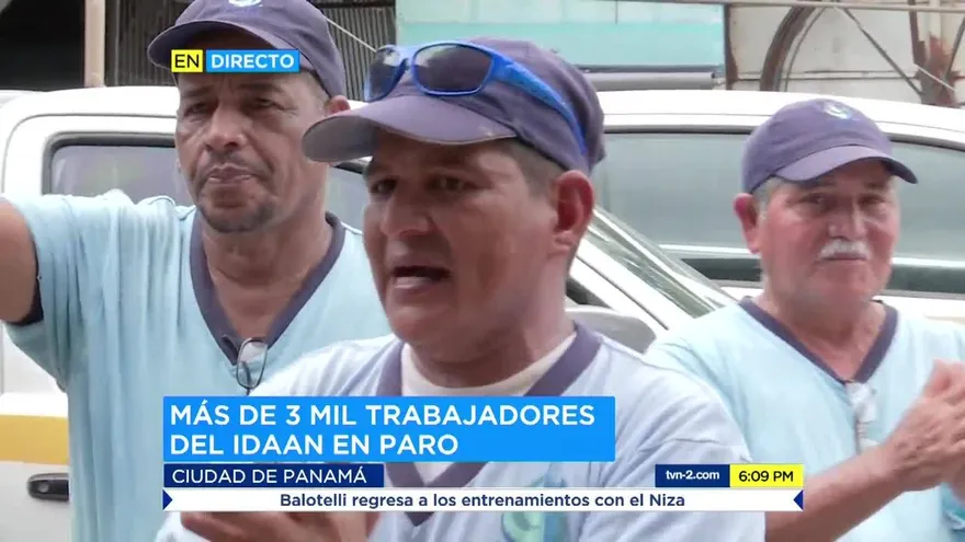 Trabajadores del Idaan inician paro en solicitud de ajustes salariales