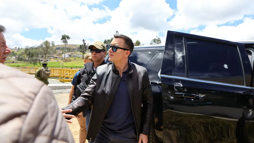 El presidente de Ecuador, Daniel Noboa.