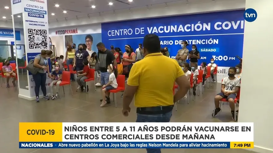 Amplían la estrategia de vacunación para niños y niñas