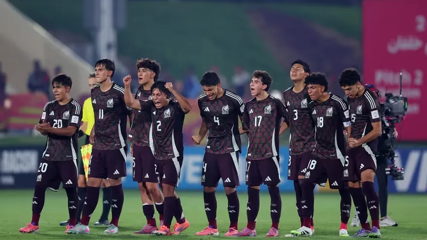 Jugadores de la Selección Sub-17 de México