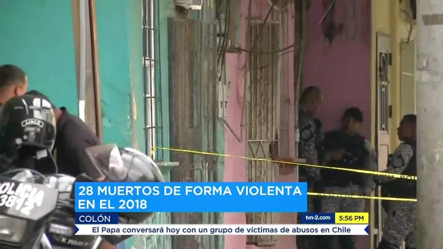 Un seguridad fue asesinado en Colón