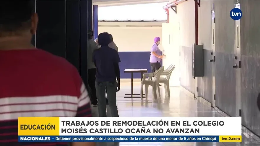 Piden que se retomen los trabajos en el colegio Moisés Castillo Ocaña