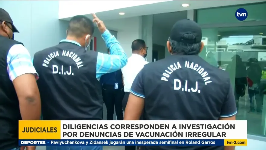 La directora del PAI, Itzel Hewitt estuvo en las diligencias del MP