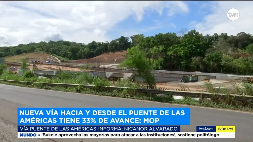 Nueva vía hacia Arraiján con 33% de avance