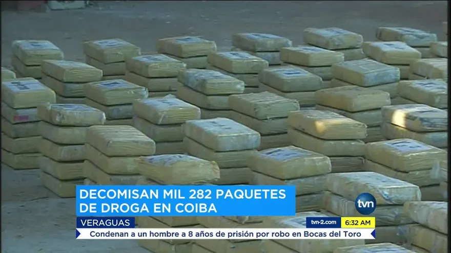 Incautan droga en isla Coiba