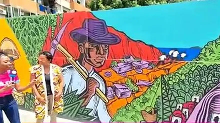 Arte: Mural afroantillano