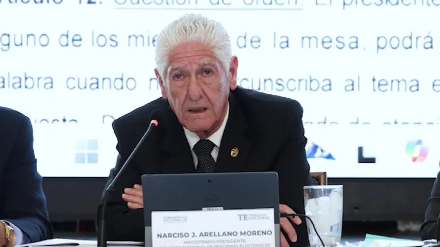 Narciso J. Arellano Moreno, presidente del Tribunal Electoral