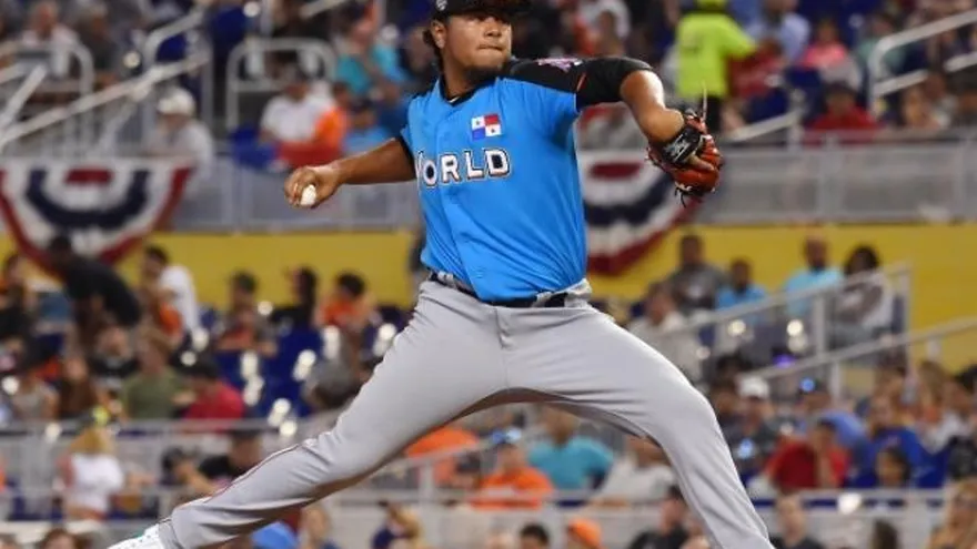 Jaime Barría fue el único representante de Panamá en el Juego de las Estrellas Futuras