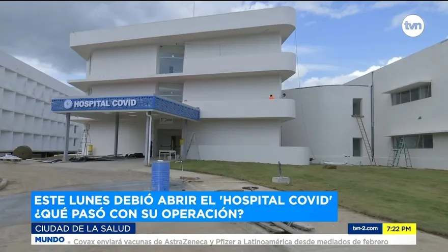 ¿Qué pasó como el hospital Covid de la Ciudad de la Salud?