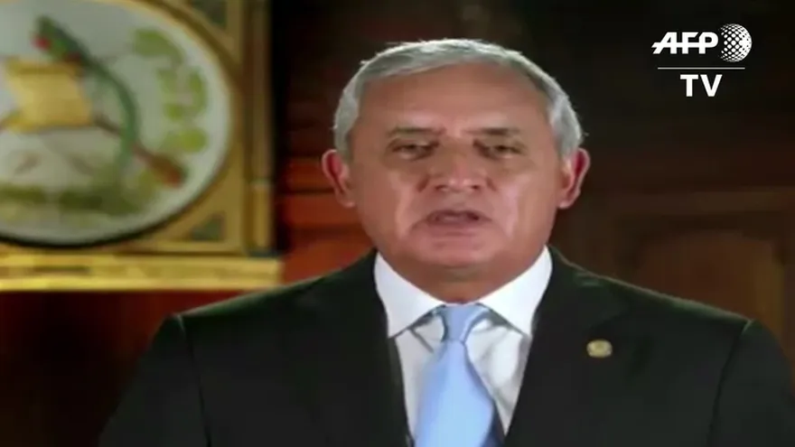 "No renunciaré", dice Otto Pérez