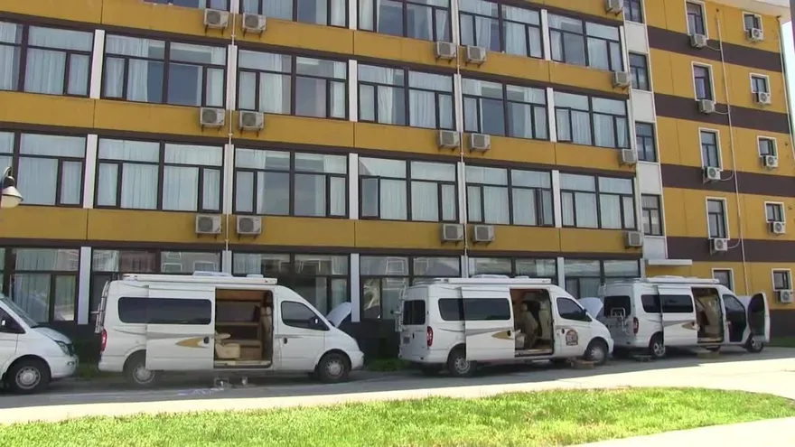 El turismo de caravanas para huir de la ciudad gana popularidad en China