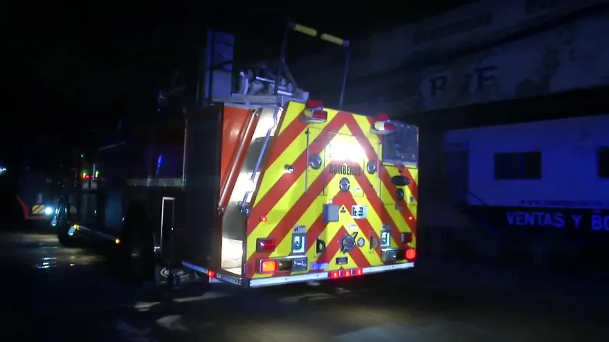 Fuego en una  bodega de France Field de Zona Libre de Colón