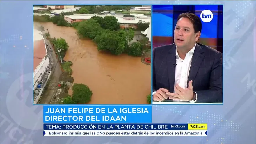 Director del Idaan se refiere a problemas de producción de agua potable