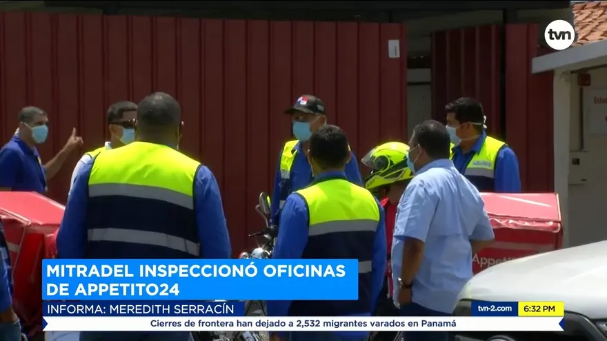 Mitradel inspeccionó las oficinas de Apetito24