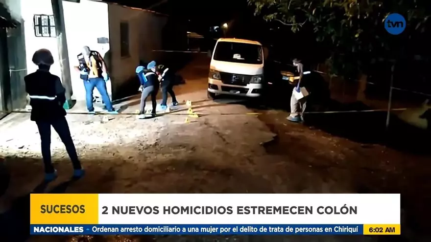 Reportan dos nuevos homicidios en Colón