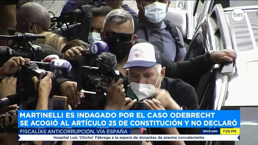 Martinelli es indagado por el caso Odebrecht