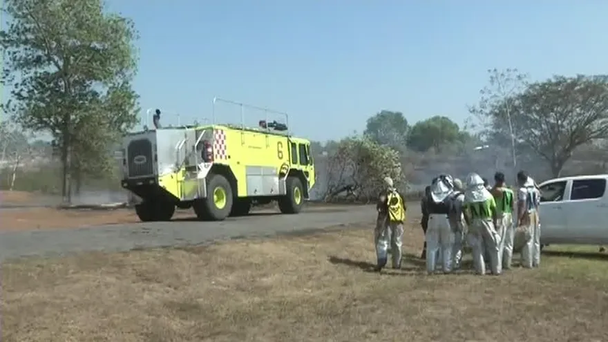 Incendio en Chiriquí suspende temporalmente vuelos en aeropuerto internacional