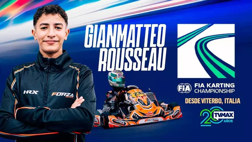 GIANMATTEO ROUSSEAU - FIA KARTING DESDE VITERBO ITALIA | TVMax