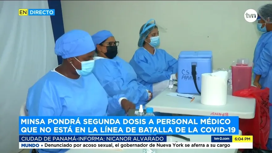 Vacunación anticovid seguirá esta semana con aplicación de segunda dosis a personal médico no priorizado