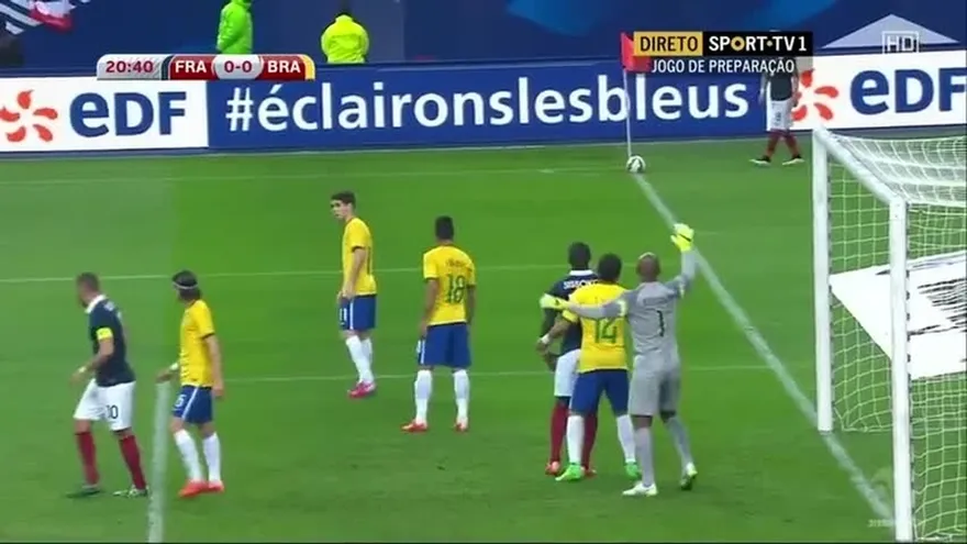 Amistoso: Francia 1-3 Brasil