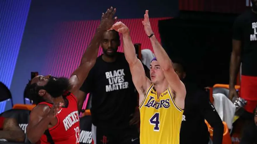 Alex Caruso y el tiro que sentenció el partido: “Lo he practicado con LeBron James todo el año”