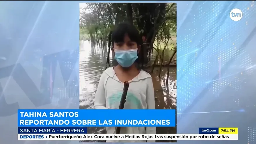 Niña herrerana quiere ser periodista