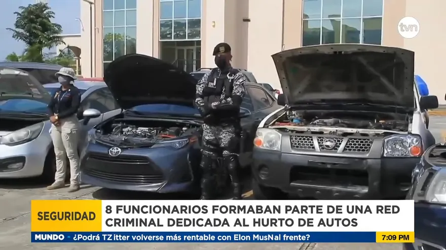 Ministro de Seguridad comparte resultados de operación ‘Sobre ruedas’