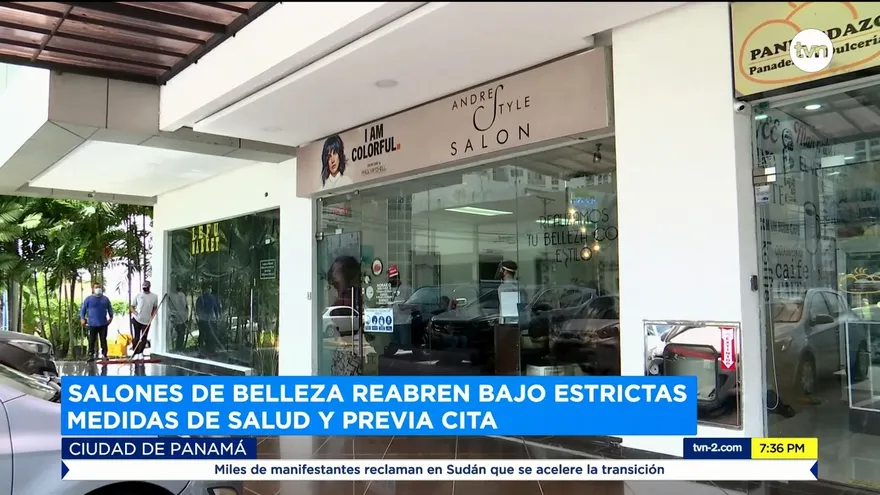 Salones de belleza reabren bajo estrictas medidas de salud y previa cita
