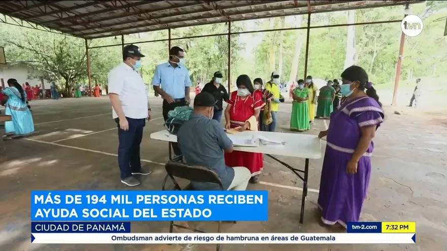 Más de 194 mil personas reciben ayuda social del Estado