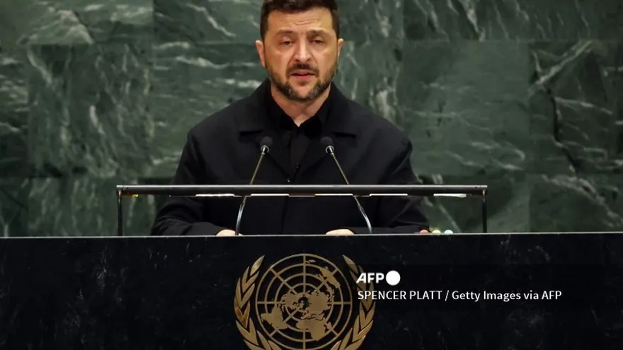 El presidente de Ucrania, Volodimir Zelenski