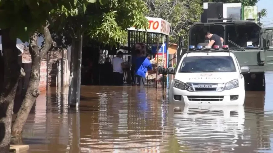 Inundaciones dejan 200 familias damnificadas en Asunción