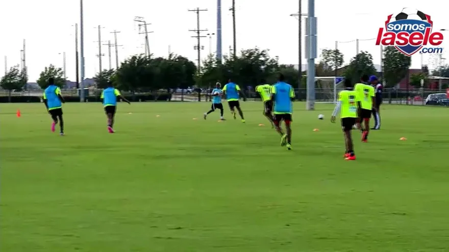 La Selección de Panamá realizó su primer entrenamiento en Dallas