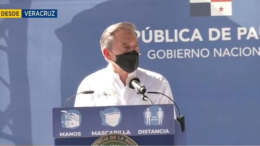 Presidente de la República, Laurentino Cortizo.