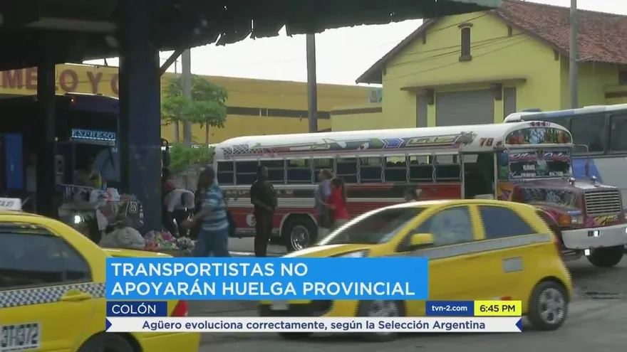 Transportistas colonenses no apoyarán huelga