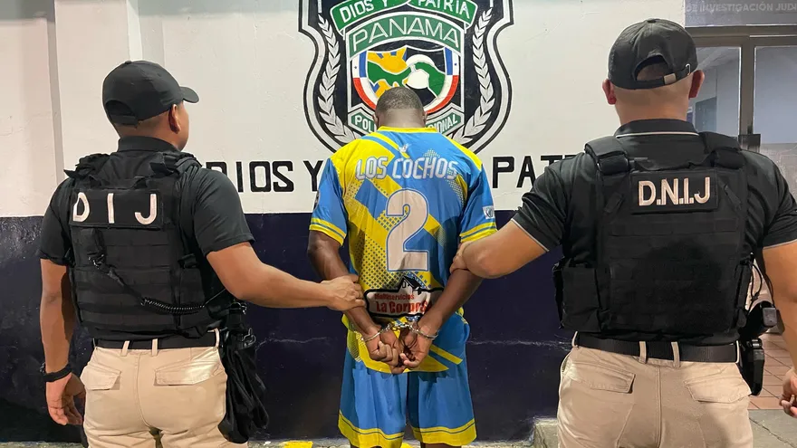 Aprehendido durante la operación Nut, en la provincia de Colón.