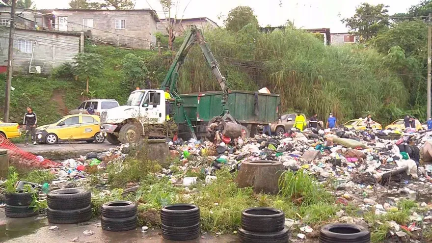 Ubican a dueño de terreno usado de vertedero en El Progreso