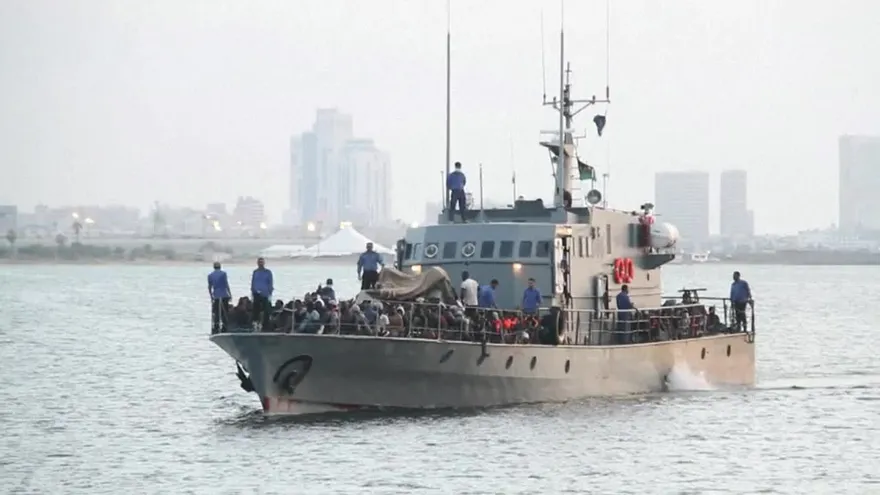 Miles de migrantes encontrados en el Mediterráneo