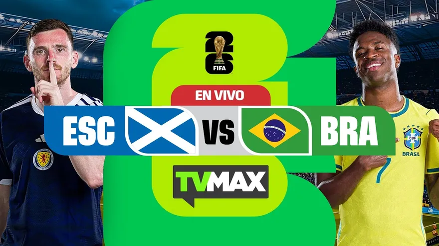 ESCOCIA 🏴󠁧󠁢󠁳󠁣󠁴󠁿 VS 🇧🇷 BRASIL | MUNDIAL FIFA 2026 | TVMAX | EN VIVO