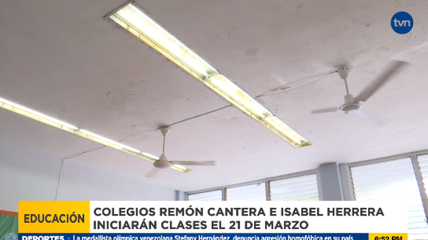 Algunas escuelas de Paitilla no iniciarán clases este 14 de marzo