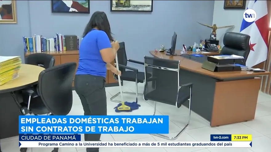 Empleadas domésticas trabajan sin contratos de trabajo